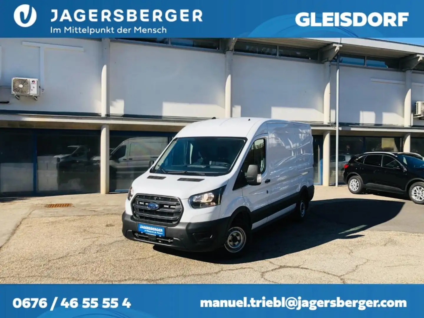 Ford Transit Kasten 2,0 EcoBlue L2H2 290 Startup Weiß - 1