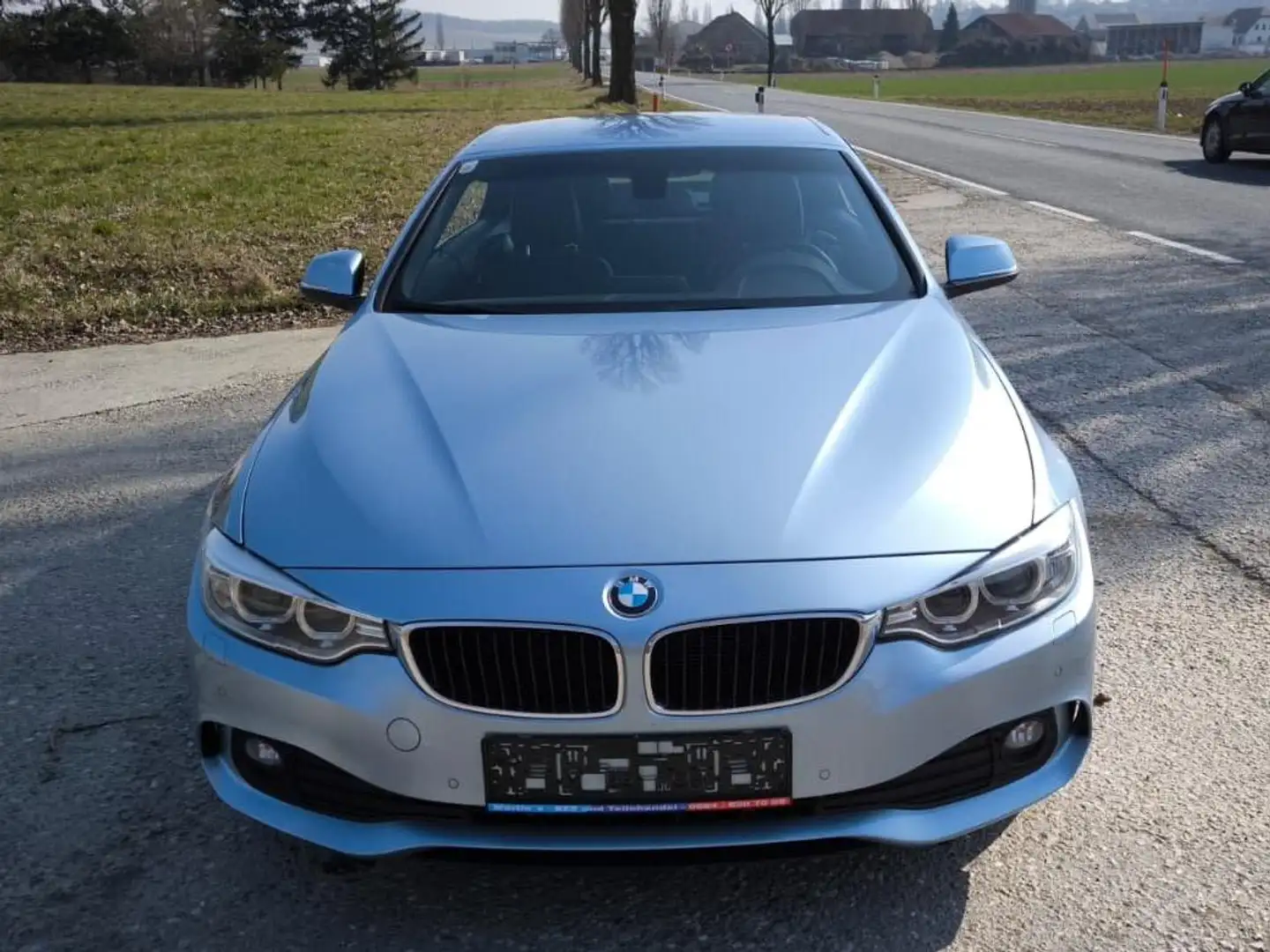 BMW 420 420d Cabrio Aut. *Leder*Xenon*wenig KM Blau - 2