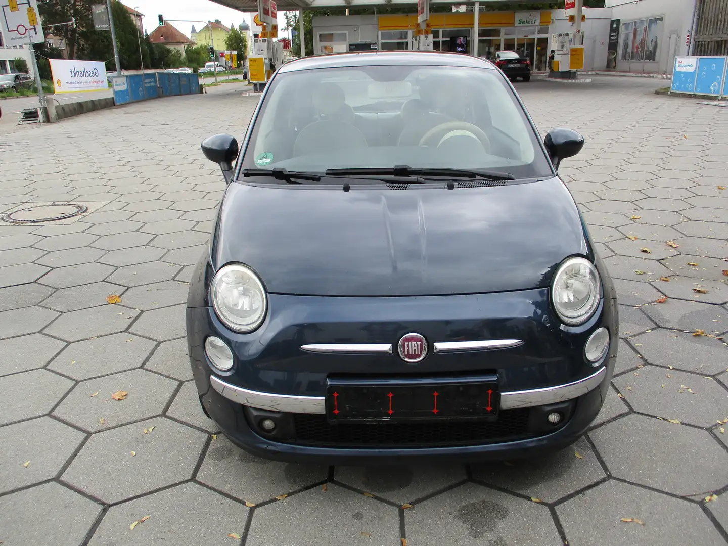Fiat 500 Lounge Automatik TÜV NEU Bleu - 2