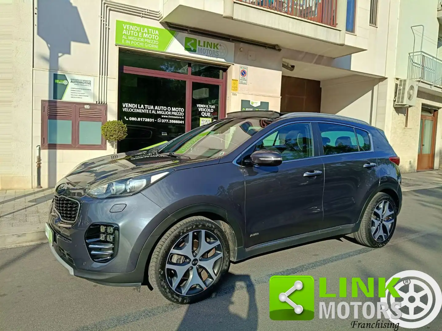 Kia Sportage 2.0 CRDI 185 CV AWD GT Line Grigio - 1