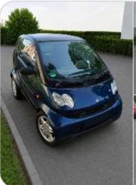 das Auto smart city-coupé