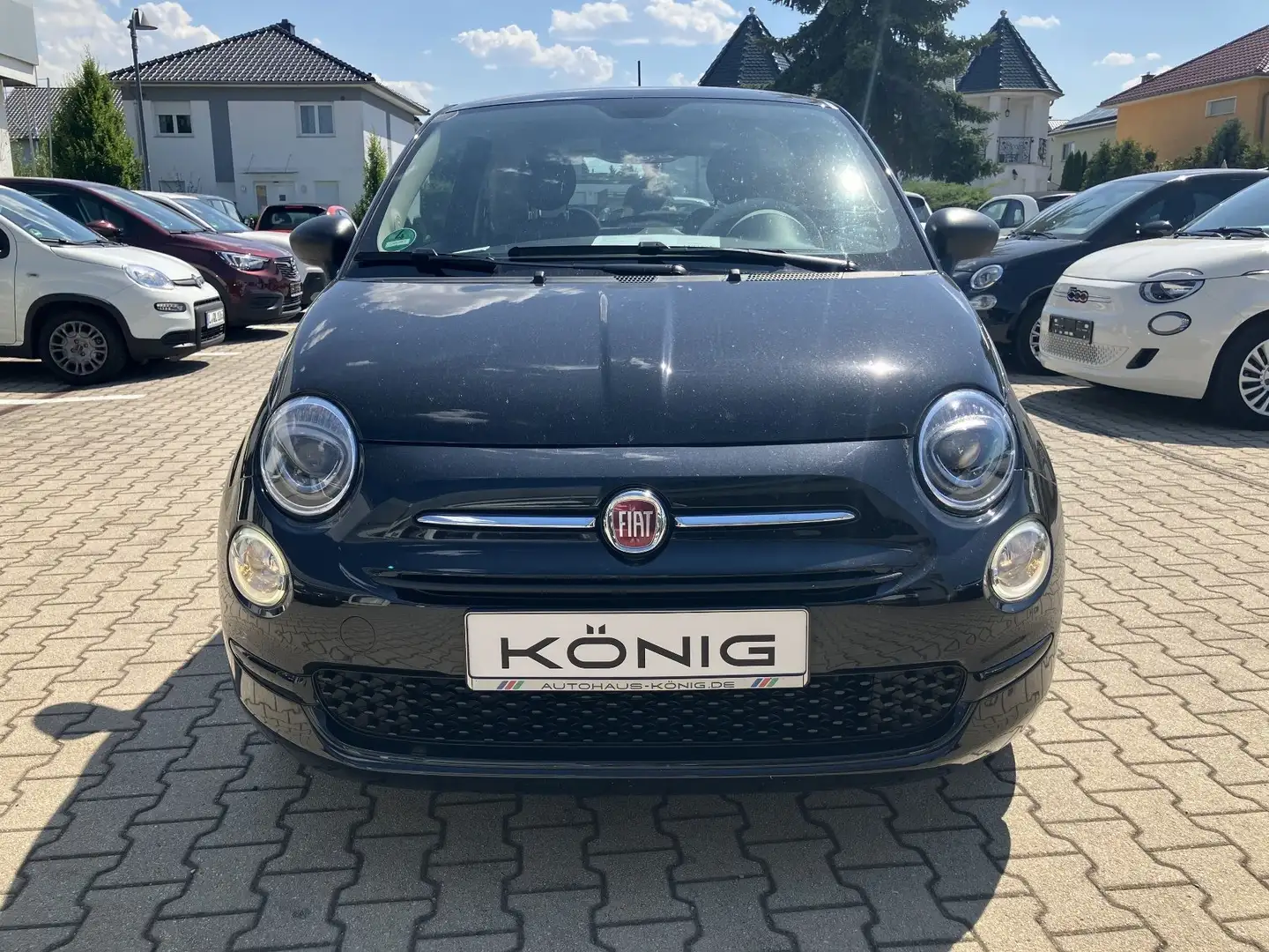 Fiat 500 1.0 Klima*Carplay*Einparkhilfe Schwarz - 2