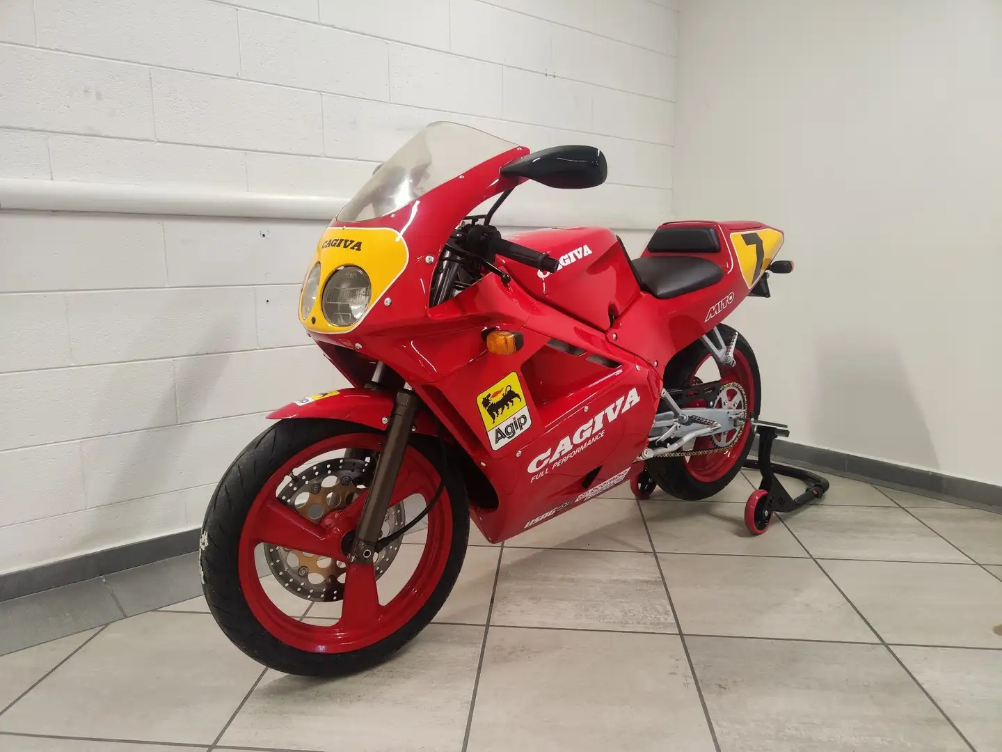 Cagiva Mito 125 lawson 1 Czerwony - 1