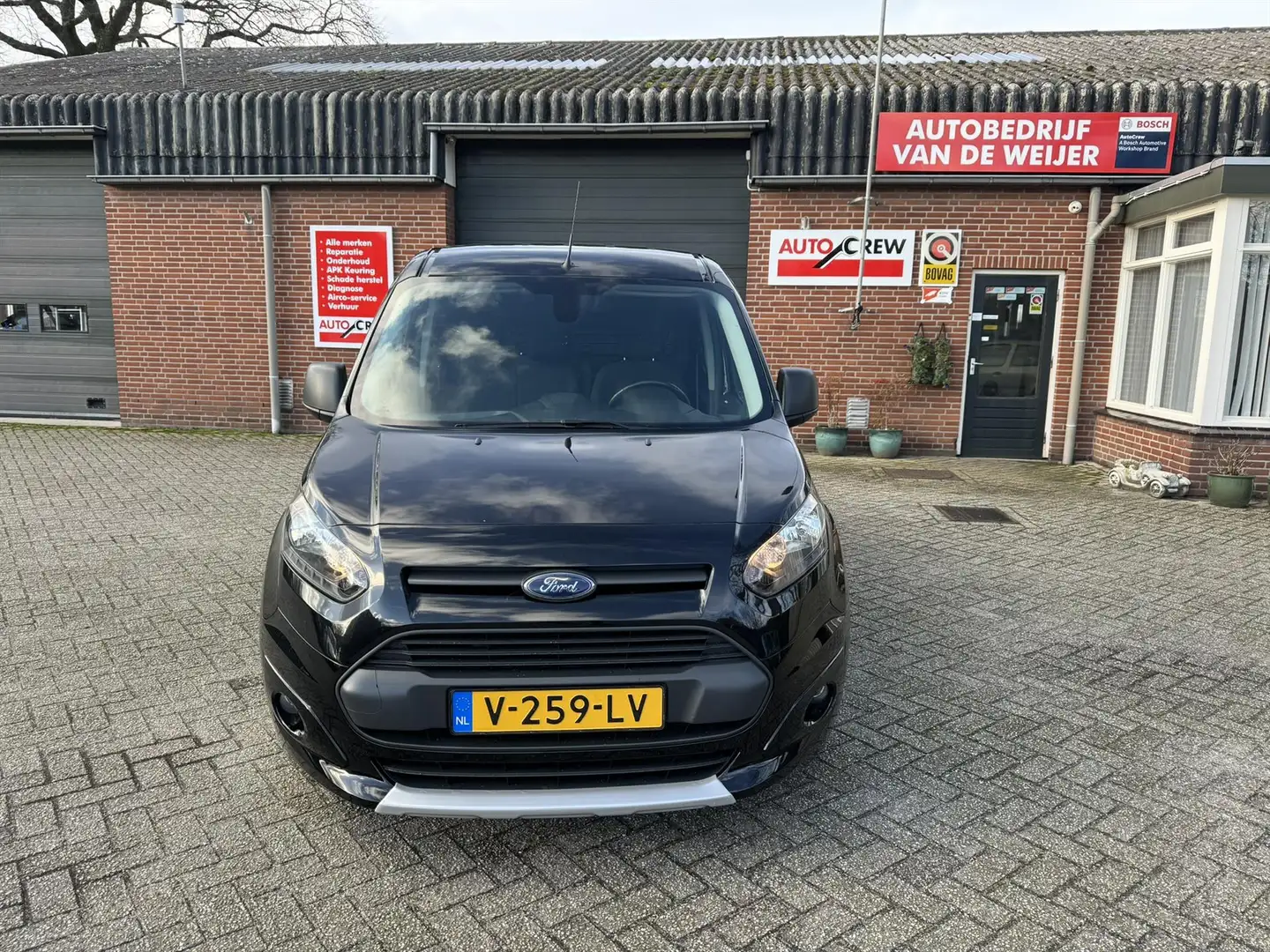 Ford Transit Connect 1.5TDCI Automaat L2 3-Zits Camera Airco Cruise Zwart - 2