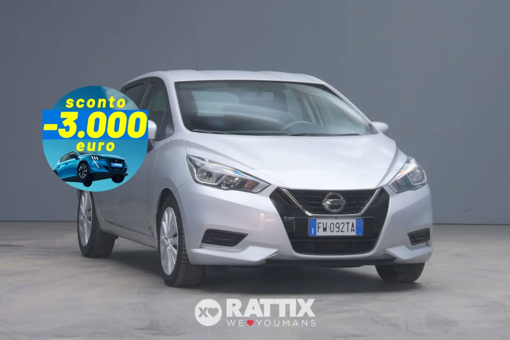 Nissan Micra 1.0 100CV Acenta Xtronic Nero - 1