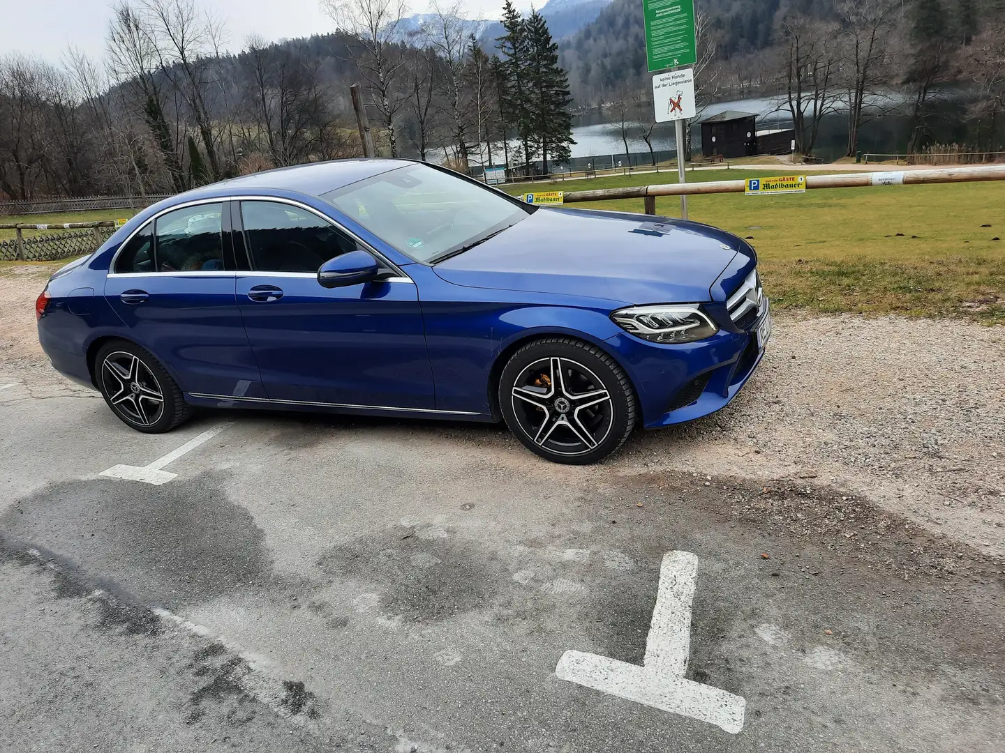 Mercedes-Benz C 200 d AVANTGARDE auto Blau - 2