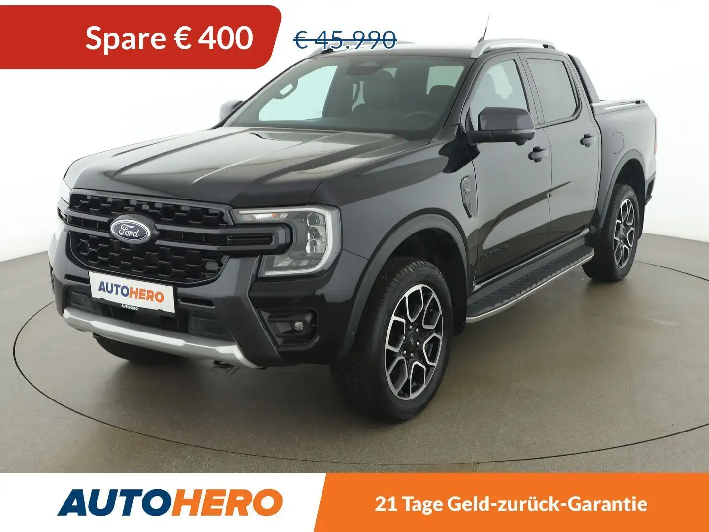 Ford Ranger 2.0 TDCi EcoBlue Wildtrak e-4WD Doppelkabine Noir - 1