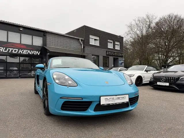 Porsche Boxster 718 miamiblau PCM/SAGA/PDLS+/PASM/Leder
