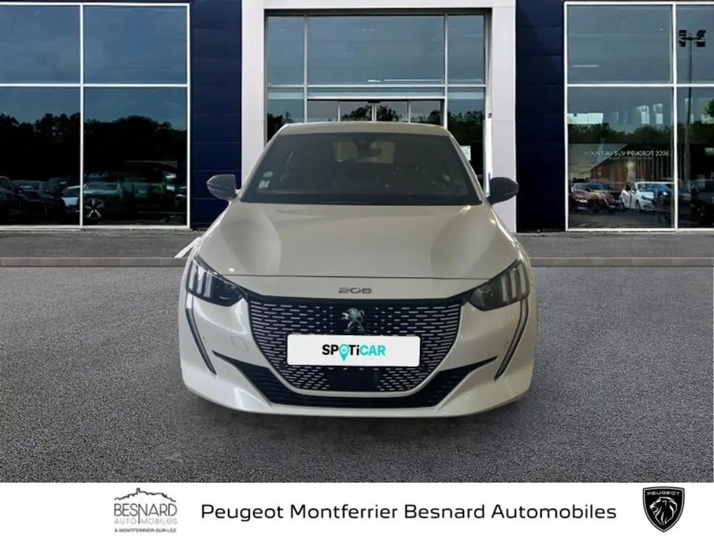 Peugeot e-208 e-208 136ch GT Blanc - 2
