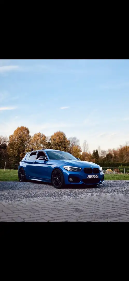 BMW 118 118i Aut. M Sport Blauw - 1