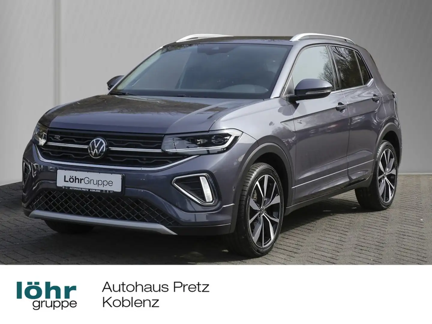 Volkswagen T-Cross 1.5 TSI DSG R-Line AHK, RFK, IQ.Light, Navi., A... Grijs - 1