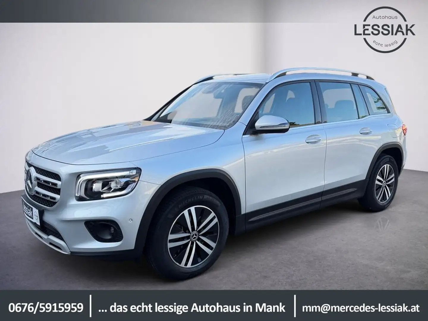Mercedes-Benz GLB 200 d 4M | Lenkradheizung | Sitzheizung usw. Silber - 1