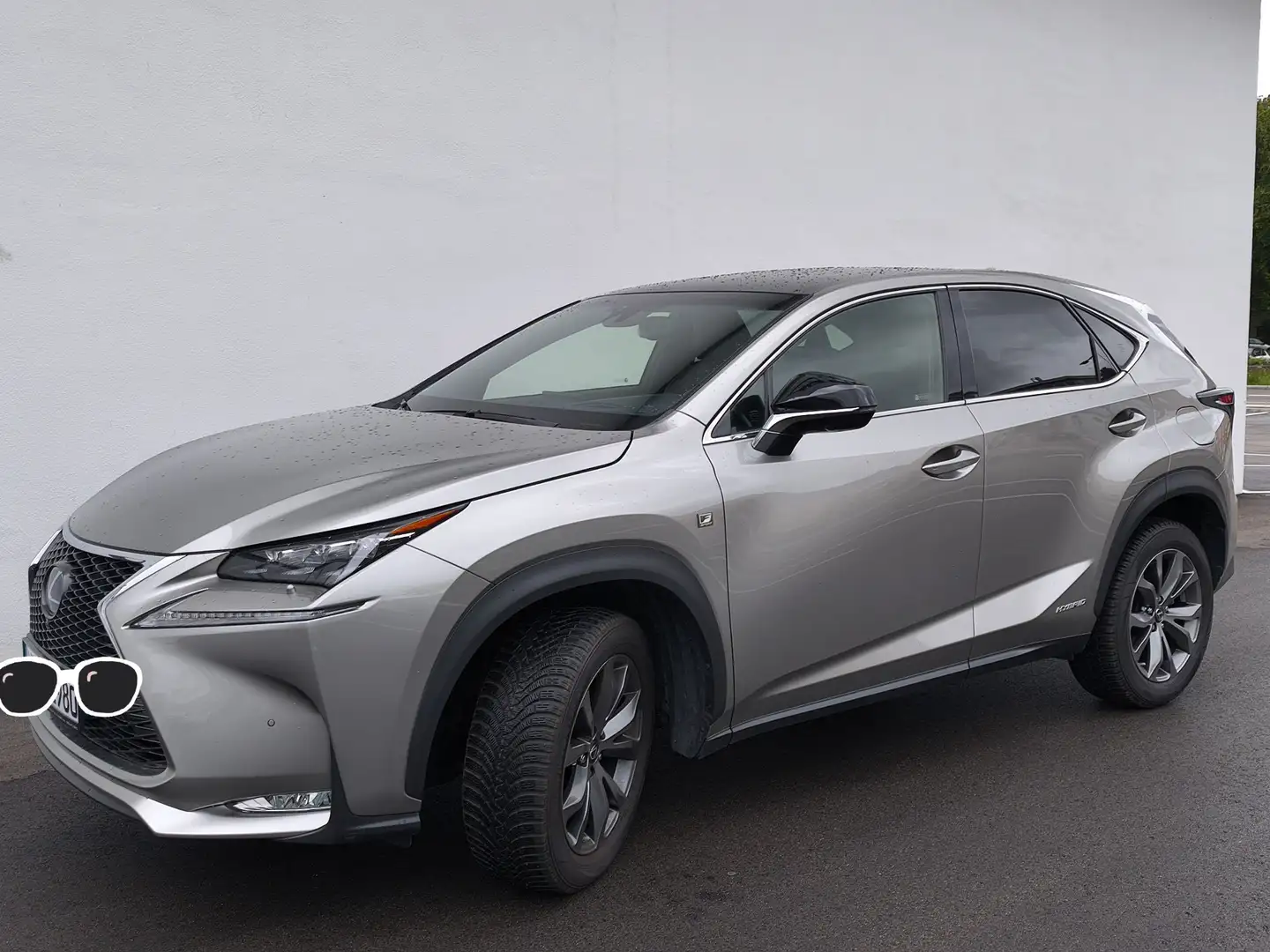 Lexus NX 300h E-FOUR F Sport / höchsten Ausstattungsversion / Silber - 1