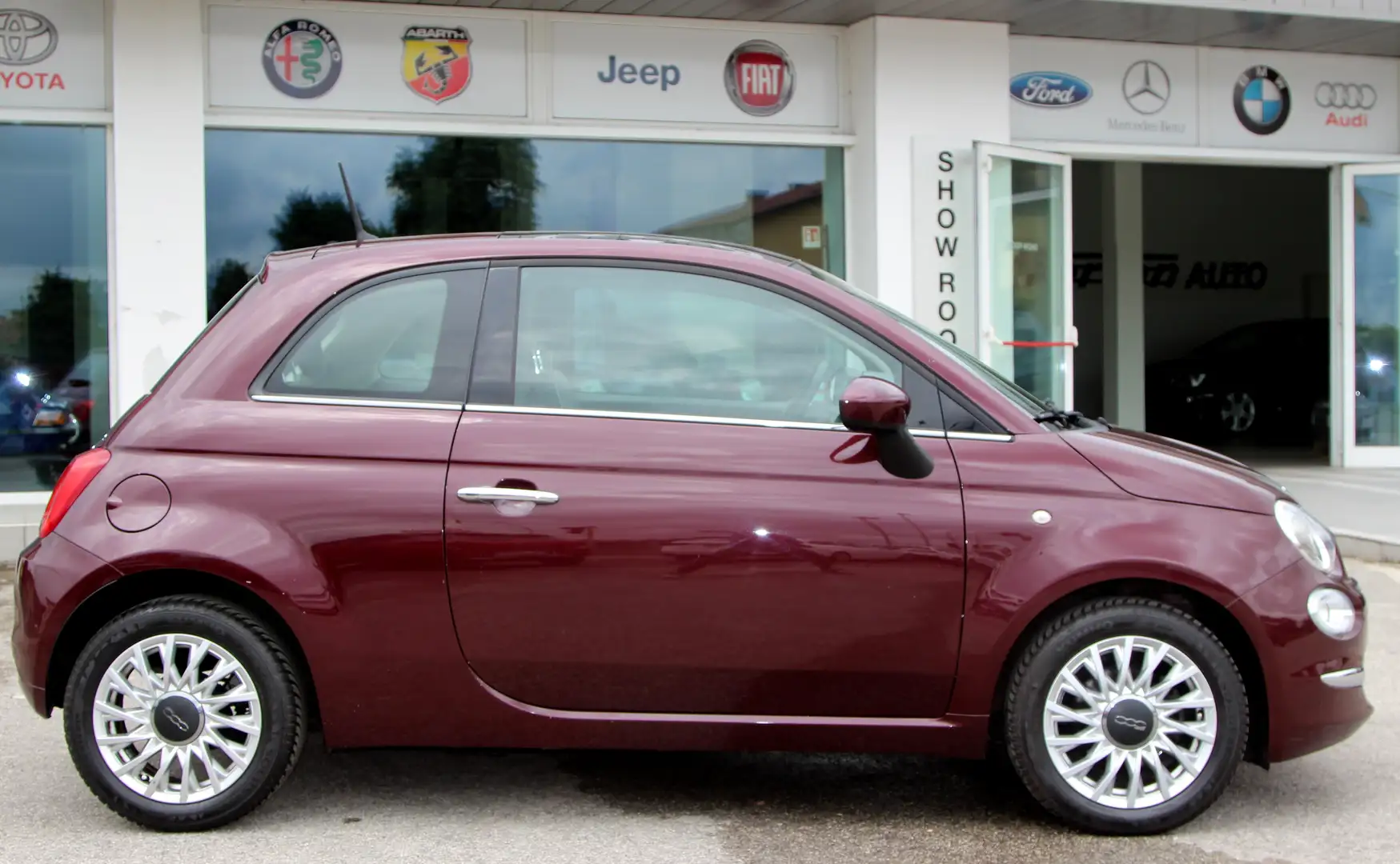 Fiat 500 1.2 Lounge 69cv Rouge - 2