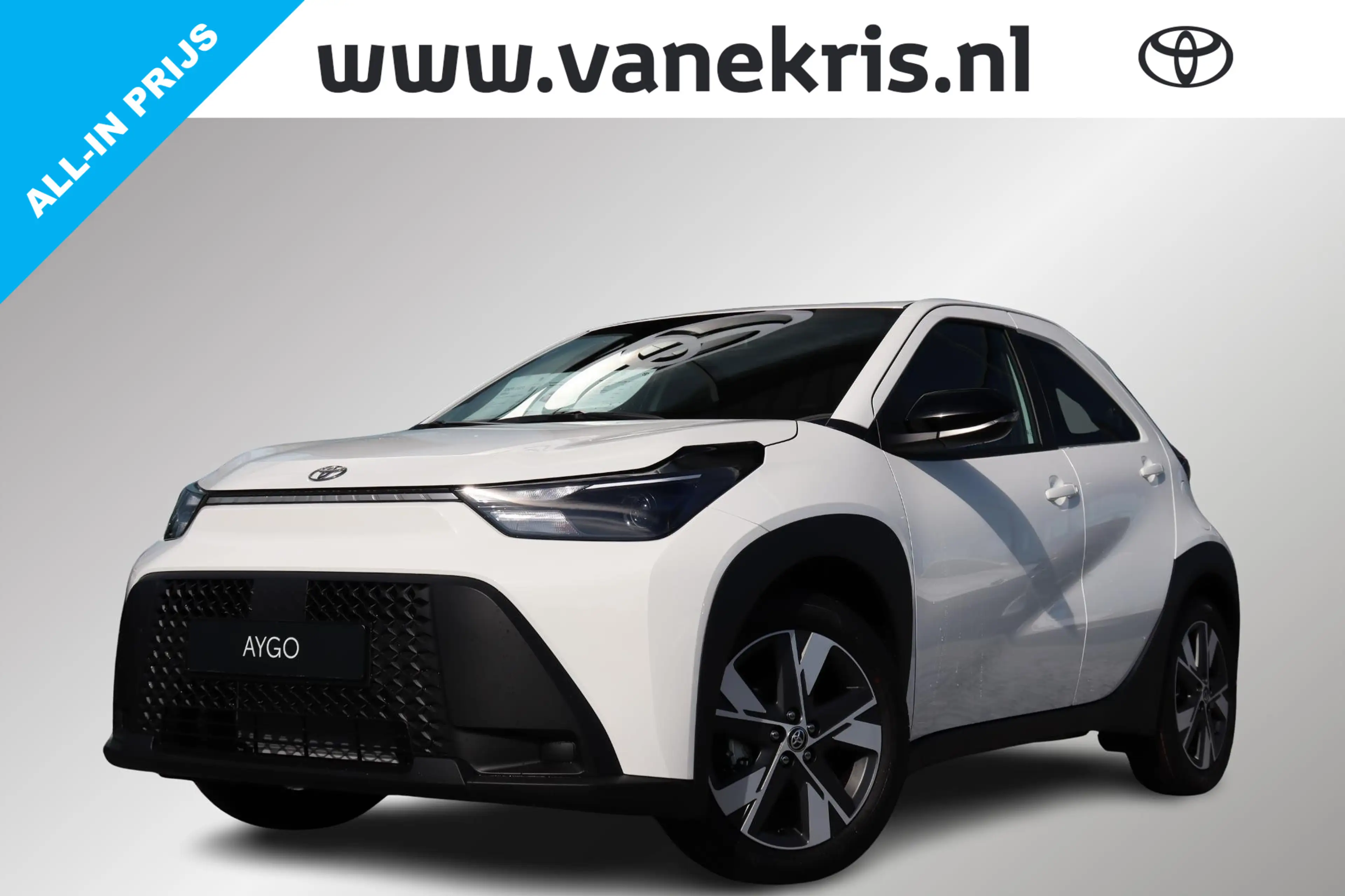 Toyota Aygo X Hybrid 115 Play GO, 17 Inch Lm velgen Nieuw en dir