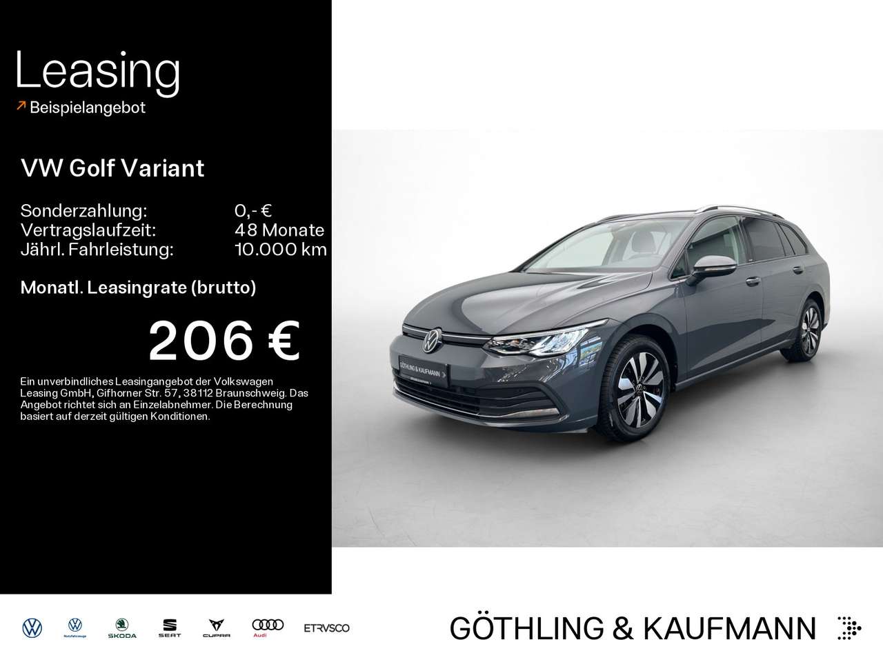 Volkswagen Golf Variant 2024 — Life MOVE 2.0 TDI*NAVI*SHZ*LED*ACC*