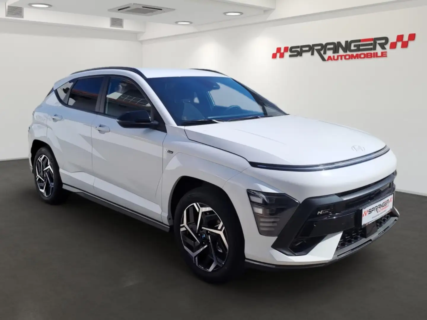 Hyundai KONA N-Line*4WD*LHZ*Temp*R.Cam*LED* Weiß - 2