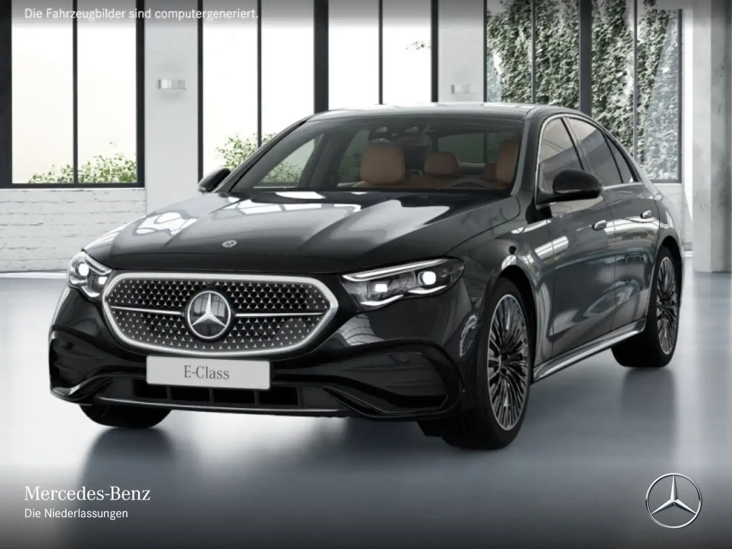 Mercedes-Benz E 450 d 4M AMG Fahrass 360° Pano Burmester Distr. Noir - 2