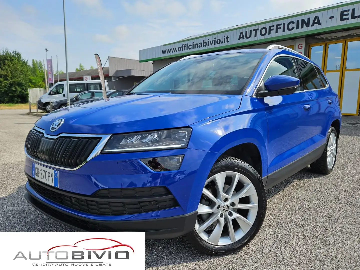 Skoda Karoq 1.6 TDI SCR DSG Style Blu/Azzurro - 2
