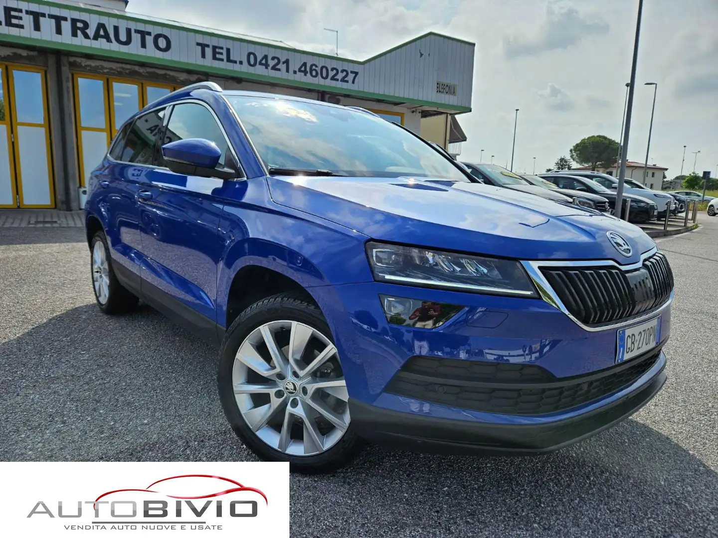 Skoda Karoq 1.6 TDI SCR DSG Style Blu/Azzurro - 1