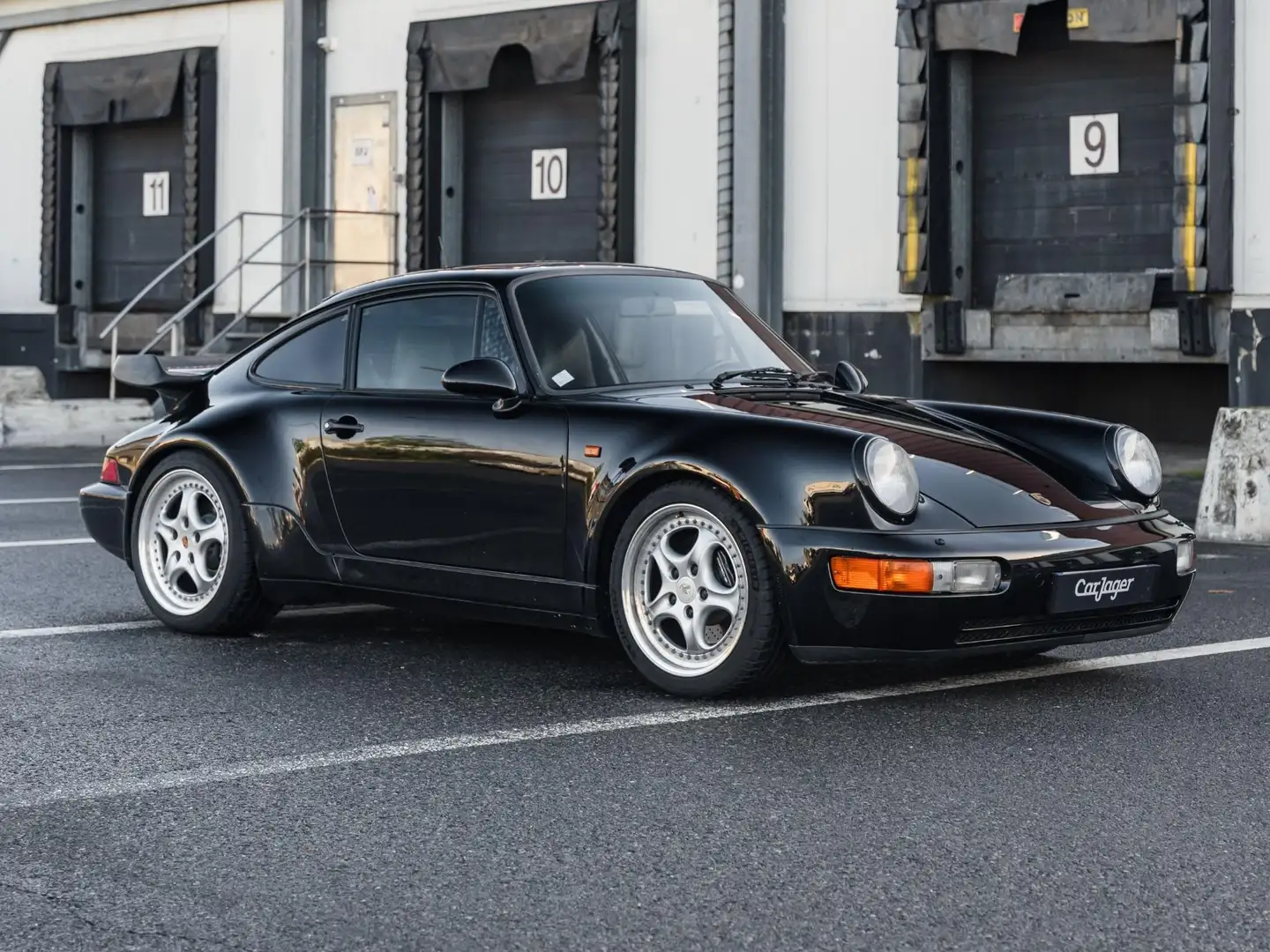 Porsche 964 911 964 Turbo 3.3 Coupé Noir - 1