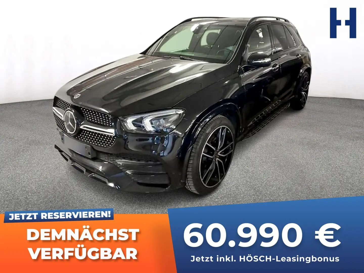 Mercedes-Benz GLE 350 de 4Matic PHEV AMG-Line SITZKLIMA 22" TRAUMEXTRAS Schwarz - 1