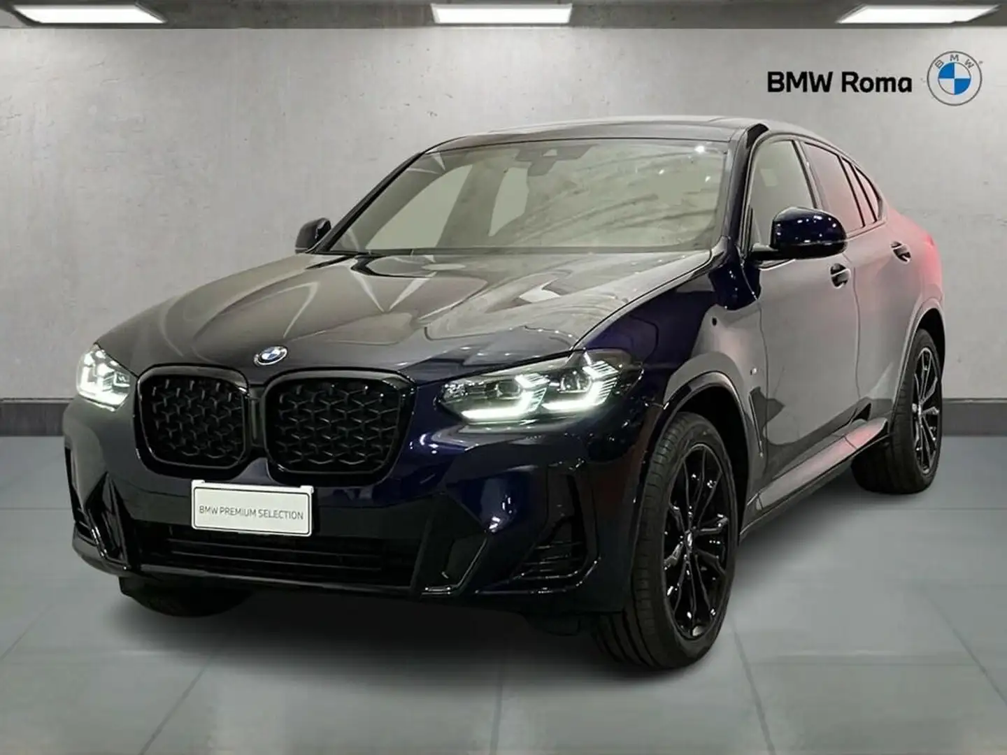BMW X4 xdrive20d mhev 48V Msport auto Niebieski - 1