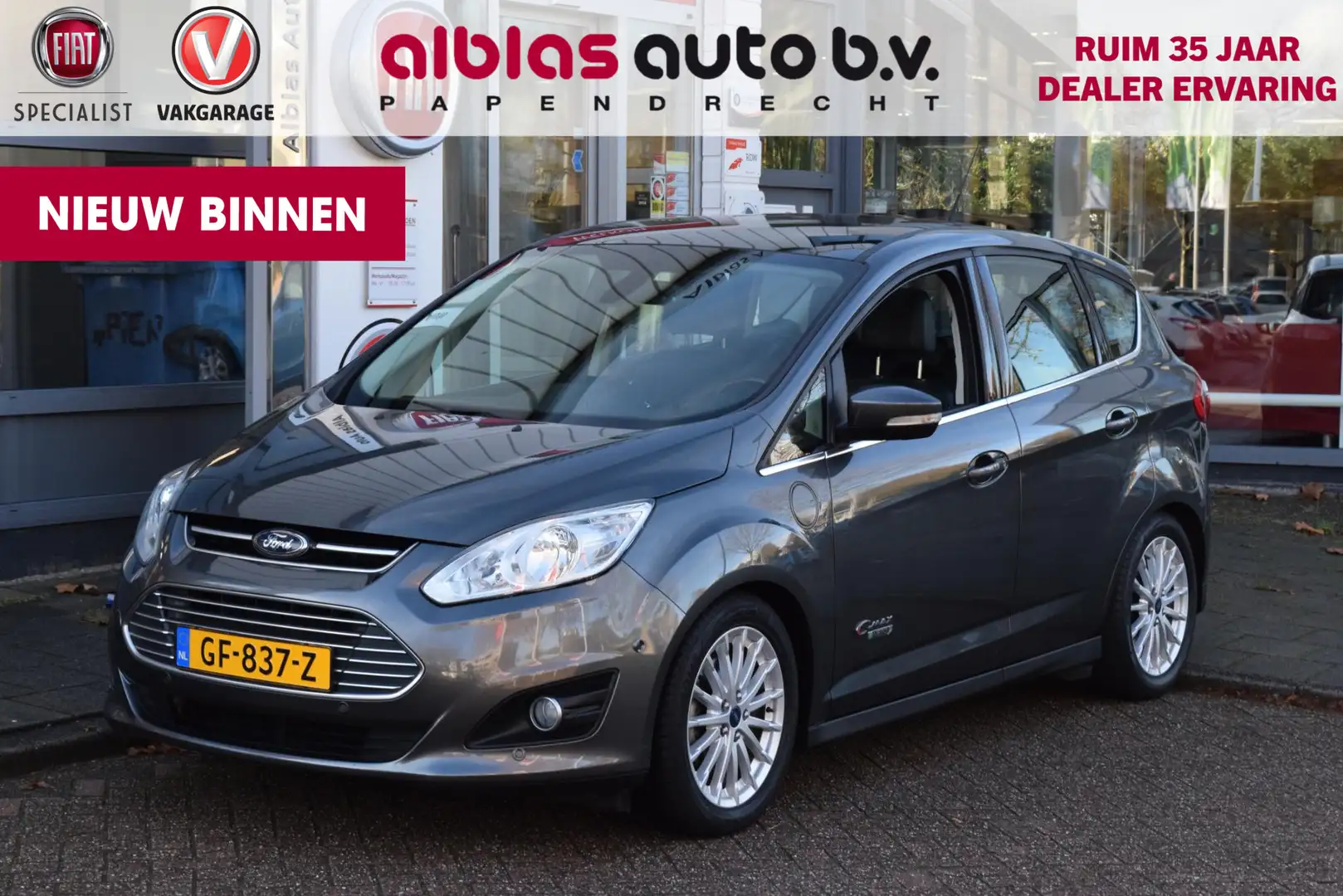 Ford C-Max 2.0 Plug-in Hybrid Titanium Plus Gris - 1
