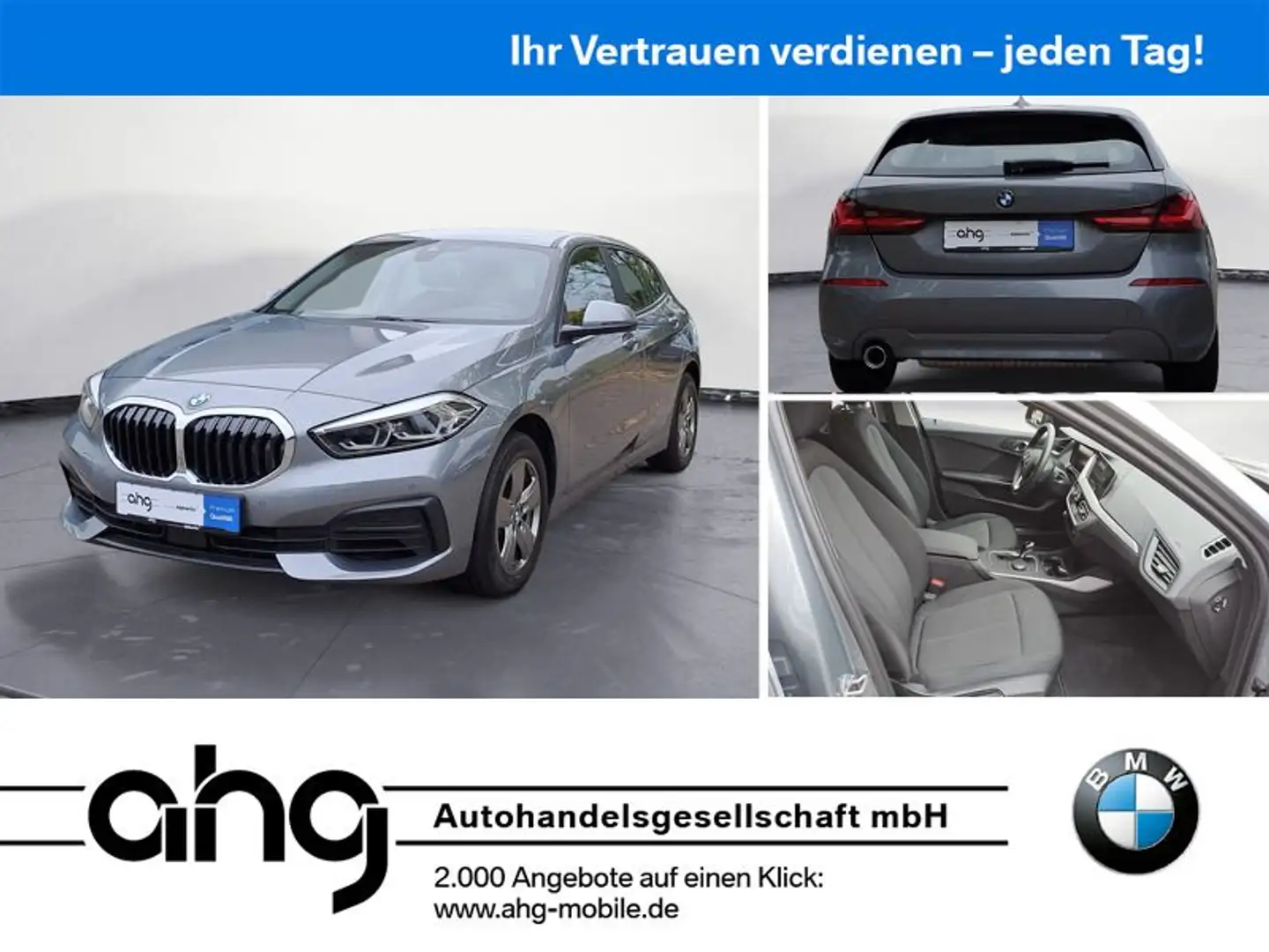 BMW 116 i Advantage Navi | DSG | SHZ | Garantie Grau - 1