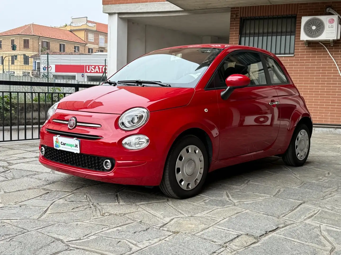 Fiat 500 500 1.0 Hybrid Cult Rouge - 1