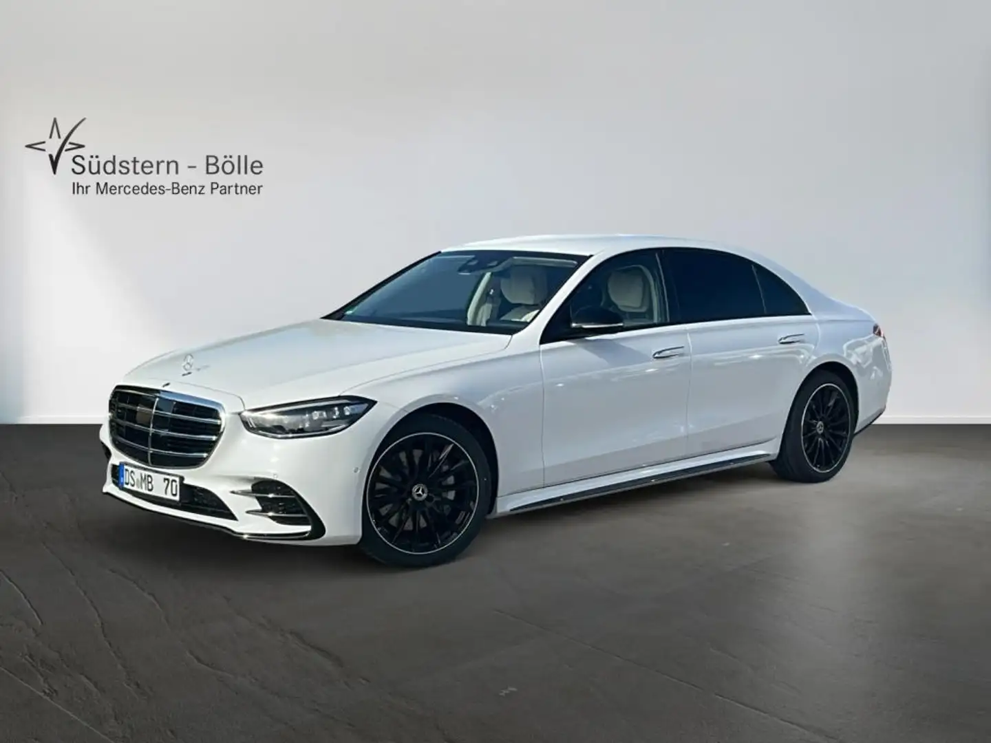 Mercedes-Benz S 350 d 4M L +AMG+MEMORY+DISTRO+MULTIBEAM+KAMERA Blanc - 1