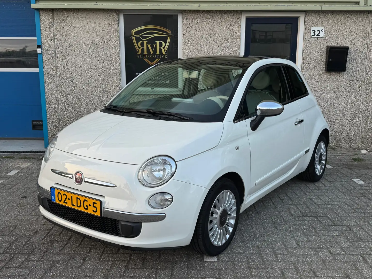 Fiat 500 1.2 Lounge AUT ! PANO ! NWE KOPPELING ! GARANTIE Wit - 1