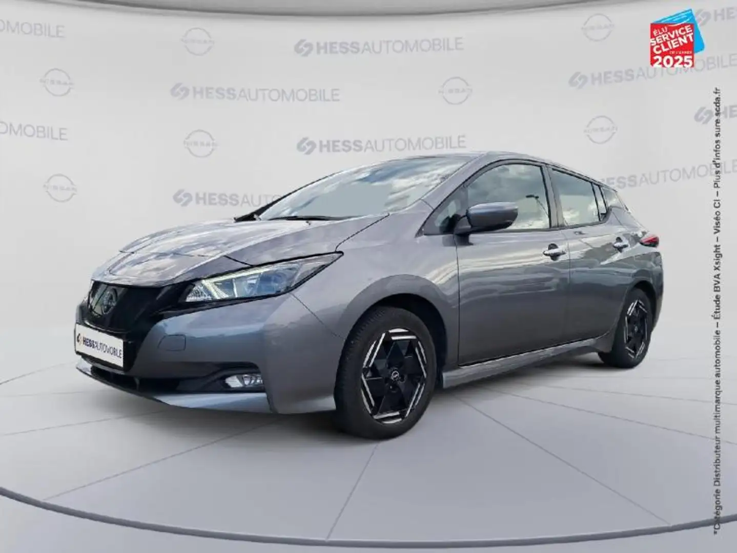 Nissan Leaf 150ch 40kWh Acenta 22 Gris - 1