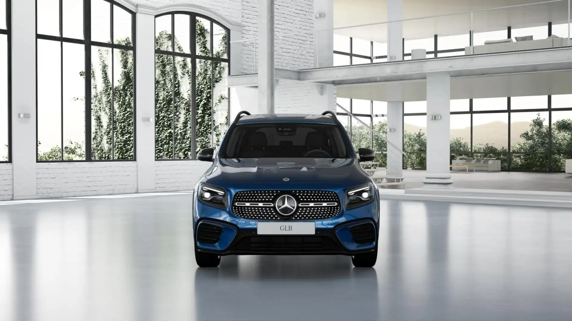 Mercedes-Benz GLB 200 d AMG+Night+Distro+AHK+KeyGo+Kamera Blau - 2
