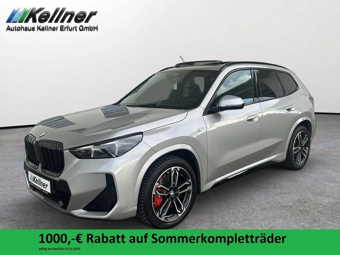 BMW X1 20i Aut. M-Sport-PRO+AHK+Pano+adapt.Fahrwerk Silber - 1