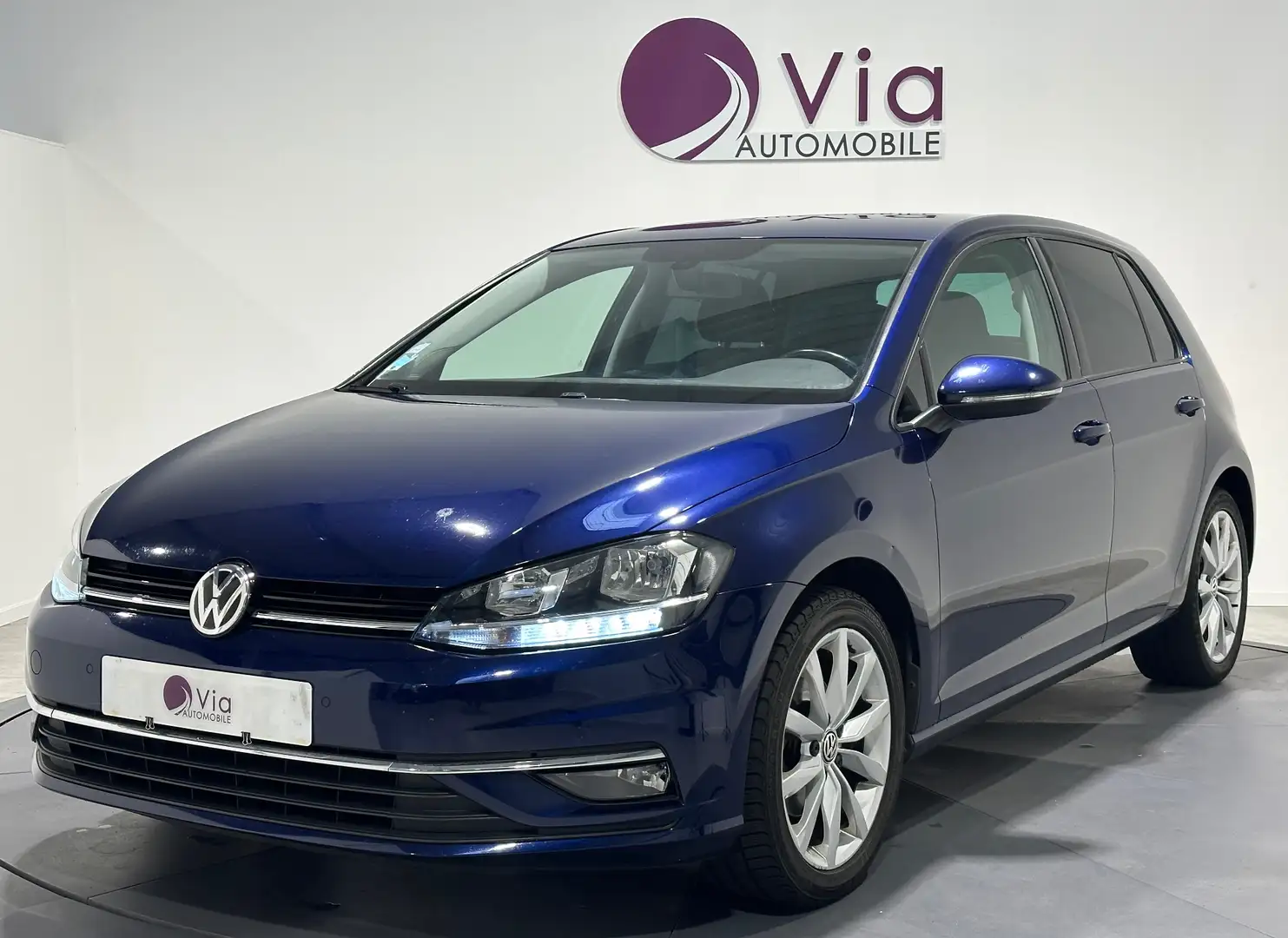 Volkswagen Golf 1.5 TSI 150 EVO BVM6 Carat - Carplay - Entretien Complet - Blu/Azzurro - 1