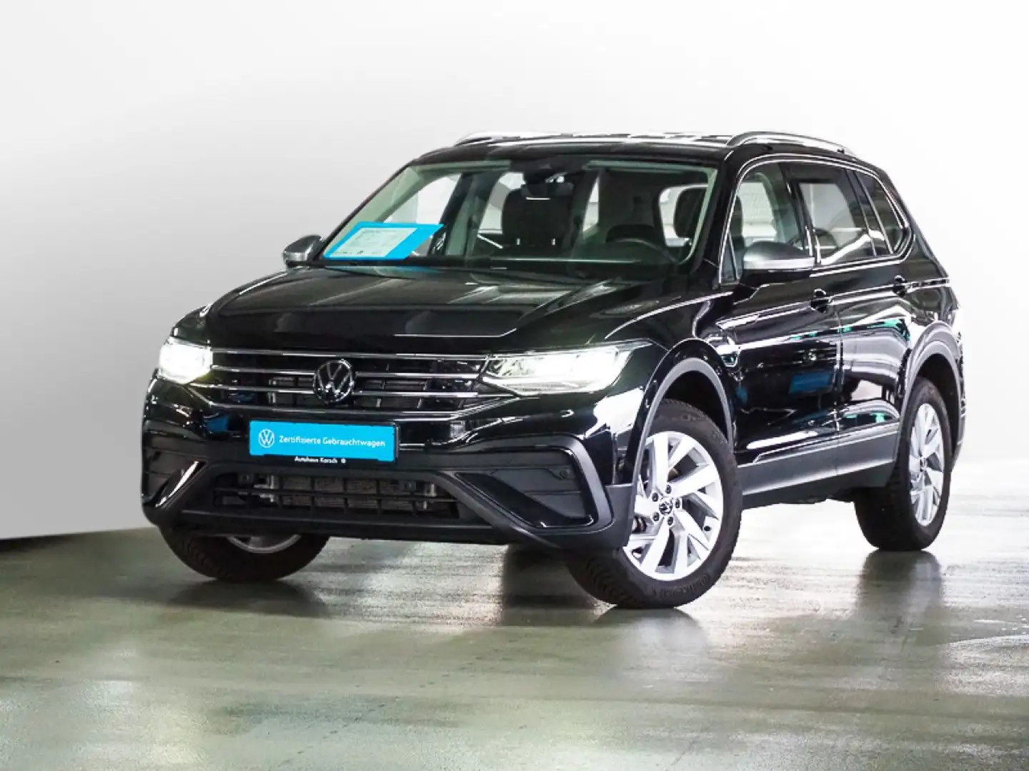 Volkswagen Tiguan Allspace 2.0 TDI DSG Life NAVI, AHK LED Schwarz - 2