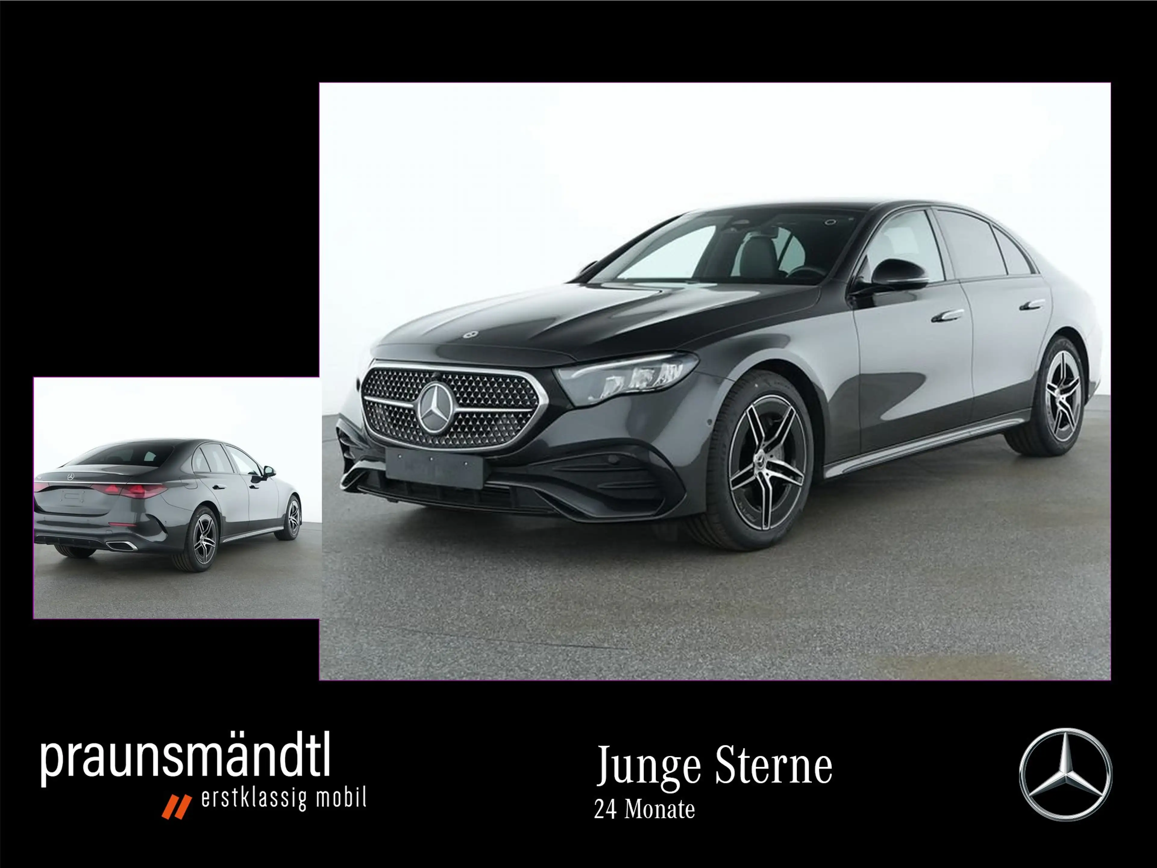 Mercedes-Benz E 200 AMG Night LED/Kamera/Tot/Distr/19"/Ambient