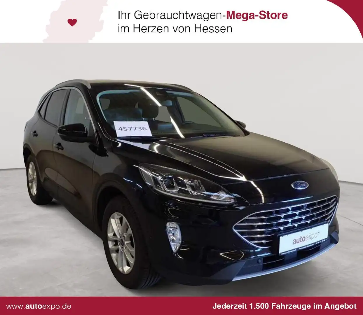 Ford Kuga Kuga 2.0 EcoBlue 4x4 Aut. TITANIUM AHK Schwarz - 1