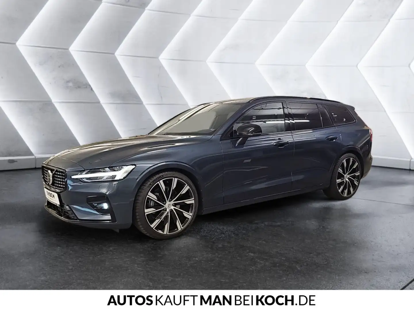 Volvo V60 B4B Ultimate Dark ACC BLIS PANO STHz HUD 360 Azul - 2