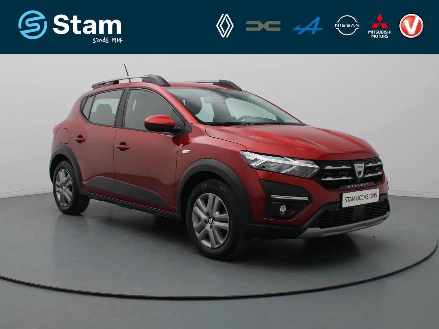 Dacia Sandero Stepway 90pk TCe 100 Bi-Fuel Comfort Camera | Clim Rood - 1