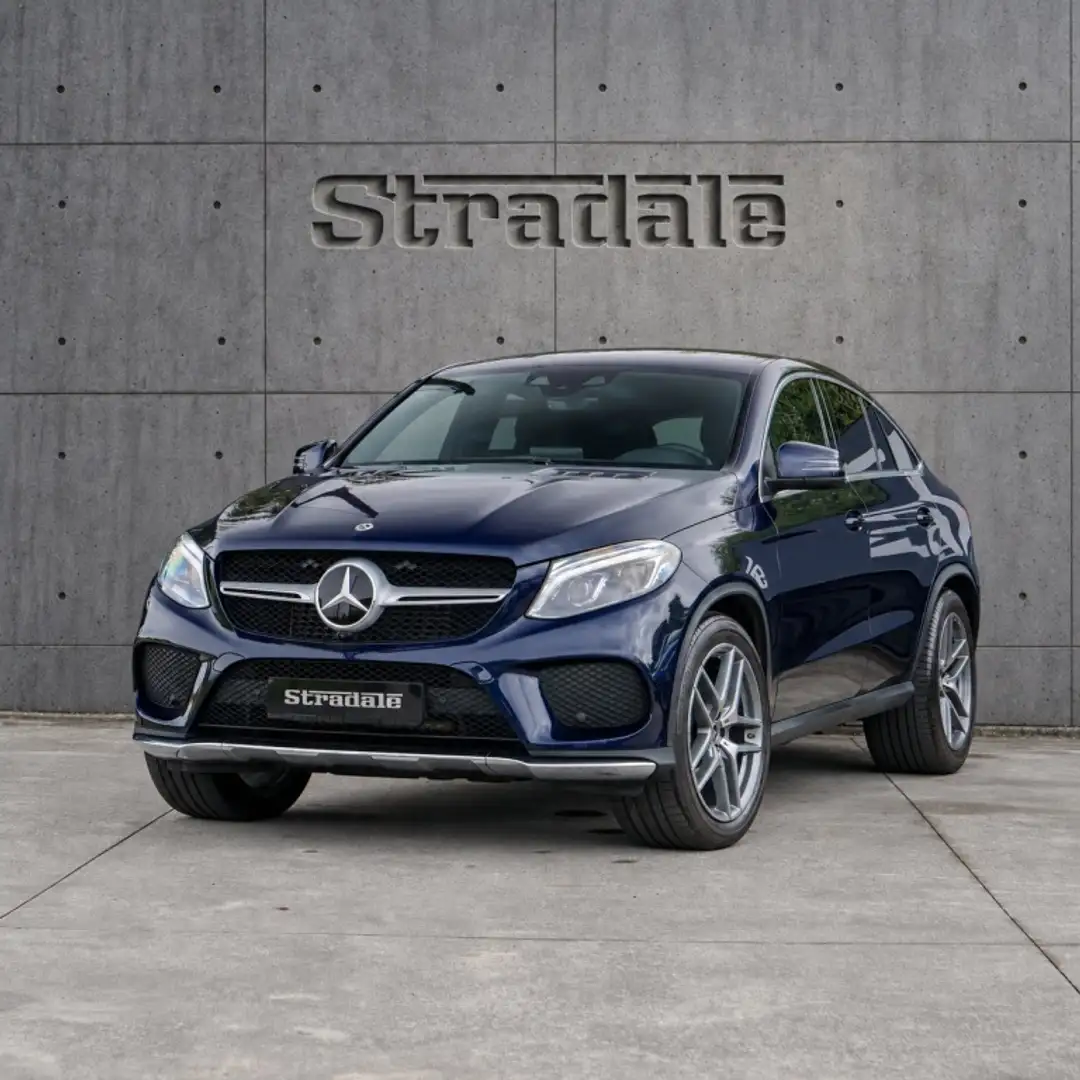 Mercedes-Benz GLE 350 Coupé 350d 4Matic Aut. Azul - 2