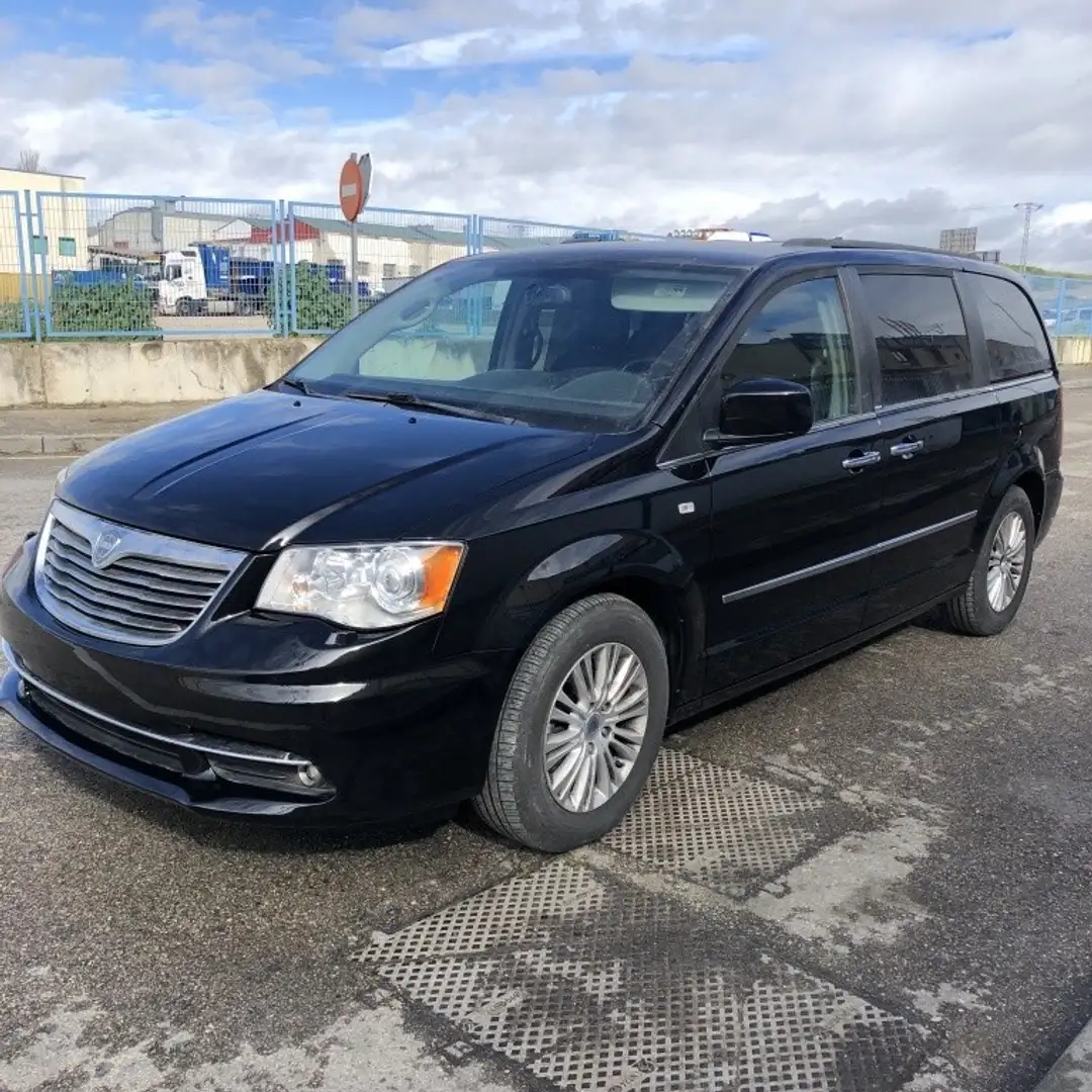 Lancia Voyager 2.8CRD Platinum Aut. Negro - 1
