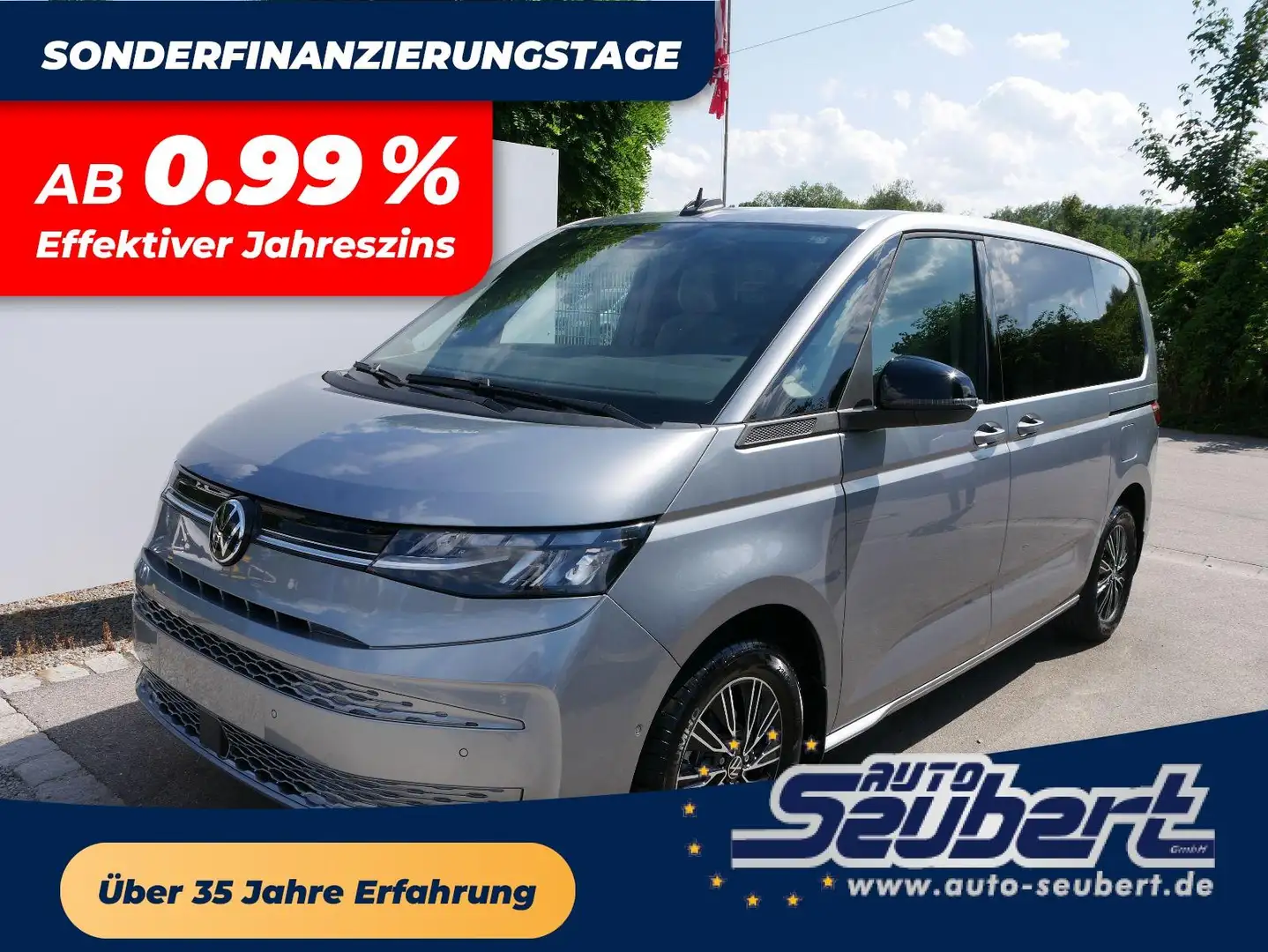 Volkswagen T7 Multivan Life 2.0 TDI *PDC*LED*SHZ* AHK-SCHWENKBAR*SMARTLIN Zilver - 1