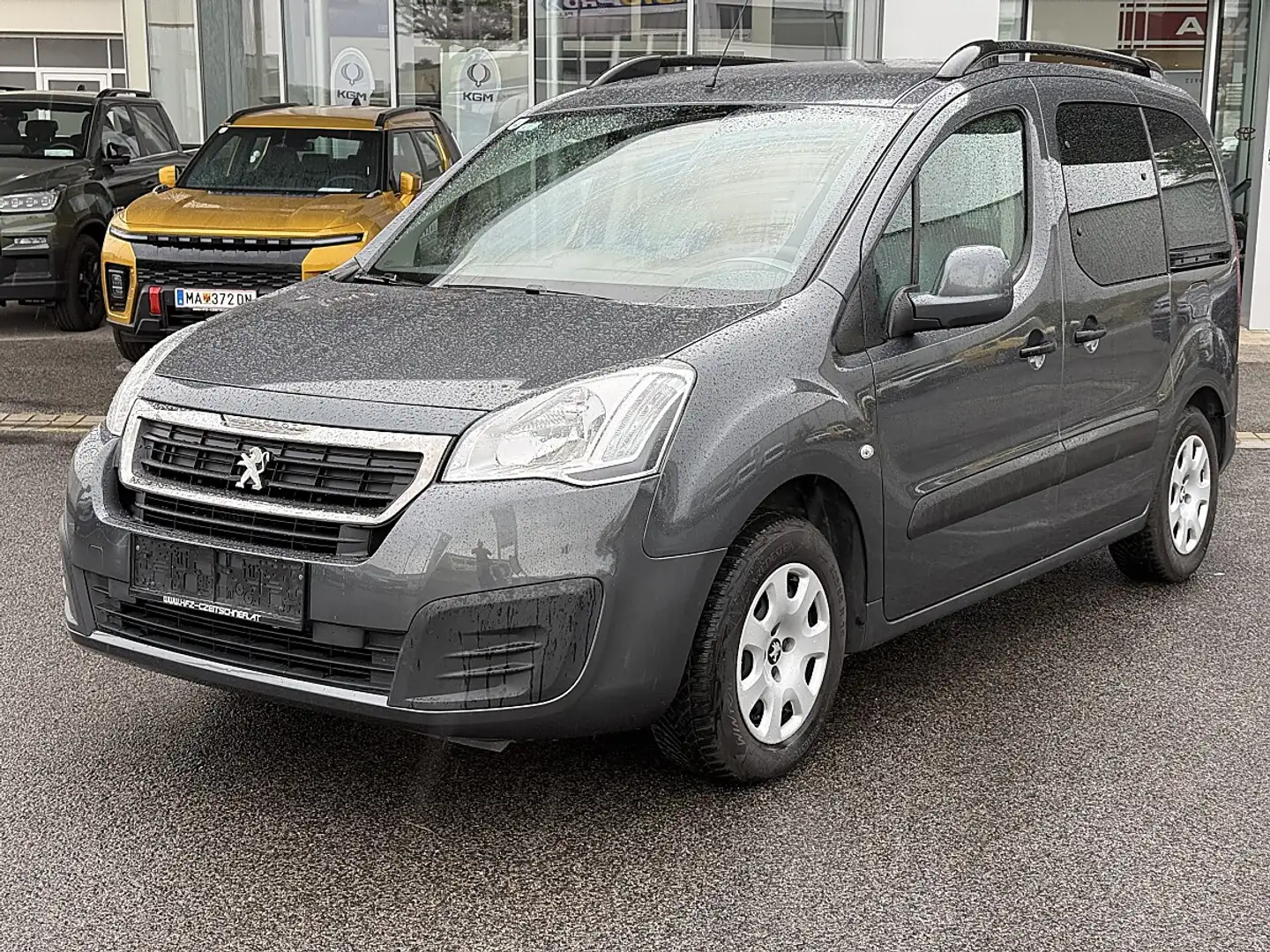 Peugeot Partner Tepee Active 1,6 BHDI 100 S&S Grau - 1