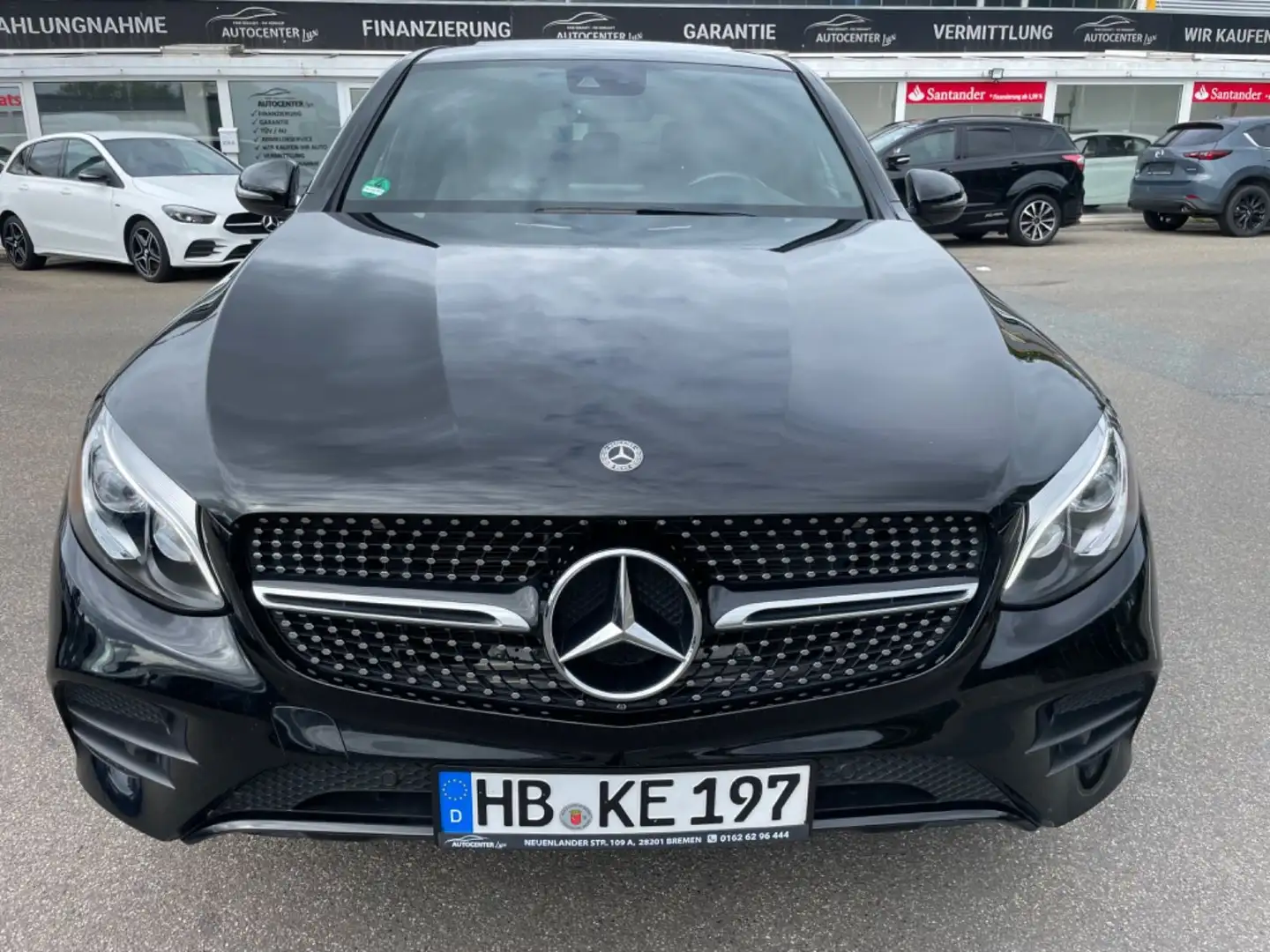 Mercedes-Benz GLC 300 Coupe  4Matic AMG Line Burmester Schwarz - 1