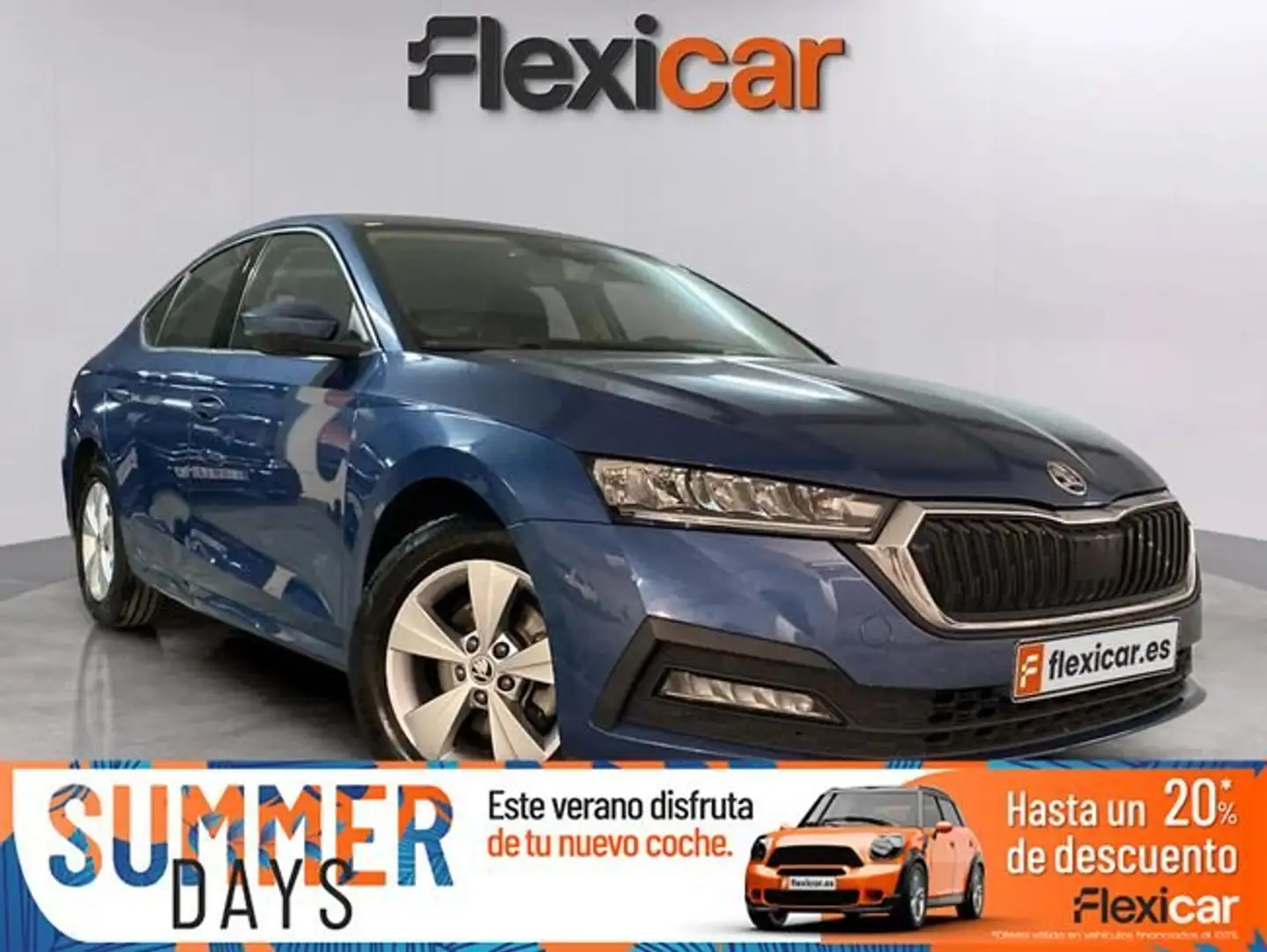 Skoda Octavia 1.5+TSI+m-HEV+110kW+%28150CV%29+DSG+Sport Azul - 1