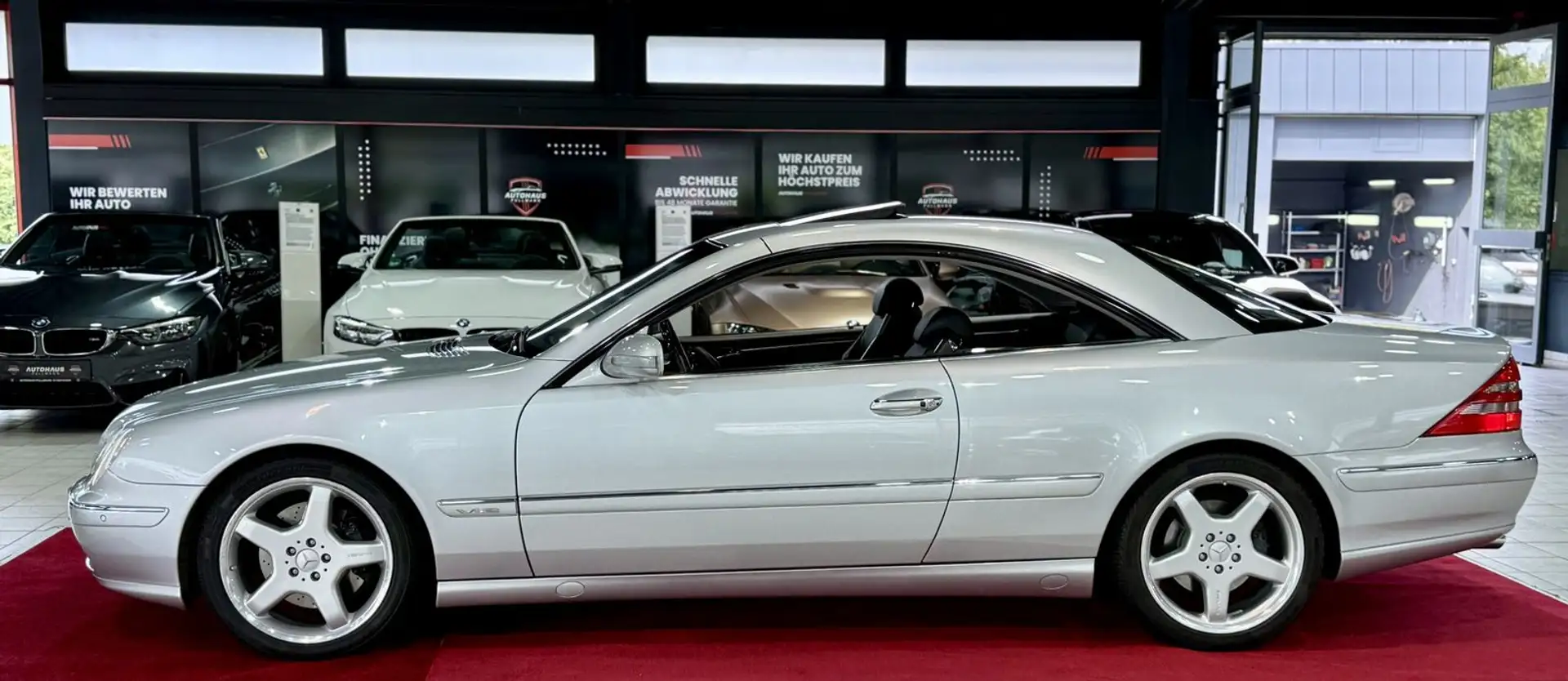 Mercedes-Benz CL 600 +KEYLESS GO+KÜHLBOX+SITZBELÜFTUNG+BOSE+ Zilver - 2