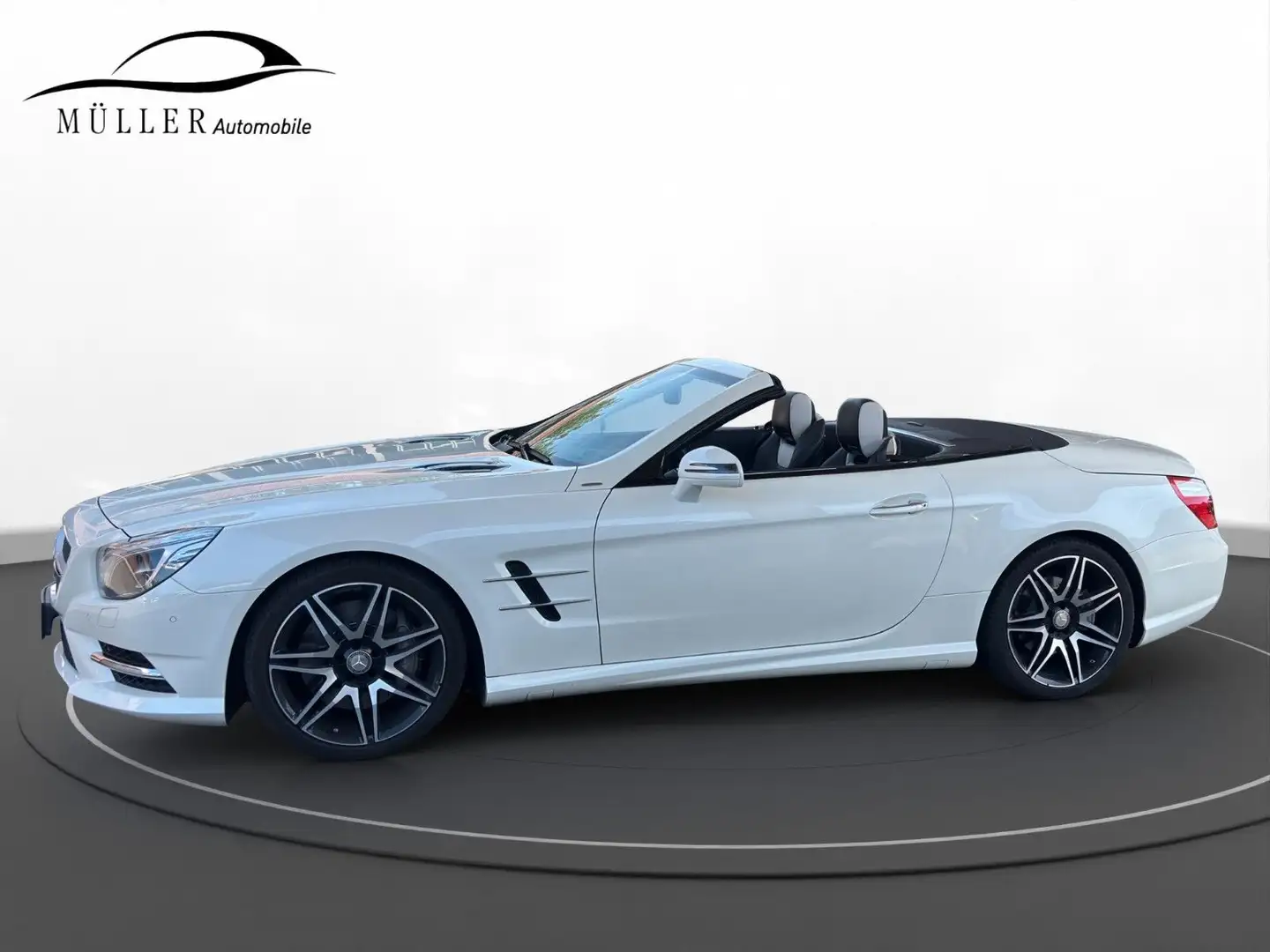 Mercedes-Benz SL 400 2-Look Edition AMG-Line Glasdach Distr. Weiß - 2