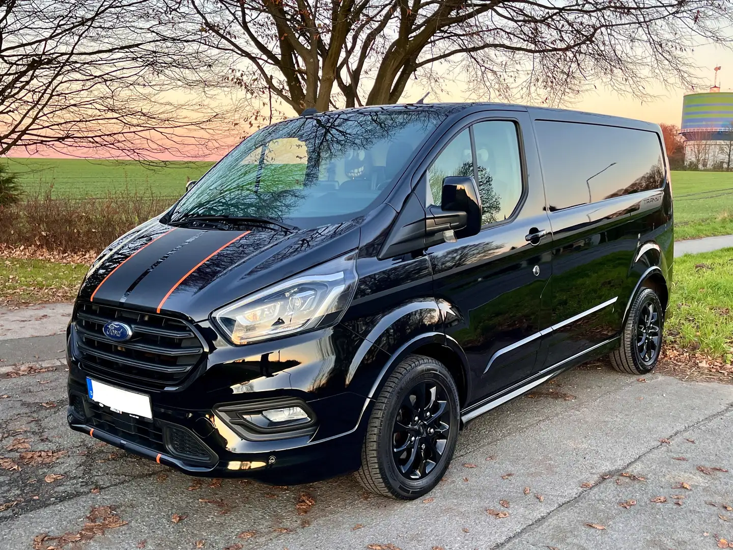 Ford Transit Custom Transit Custom 320 TDCi 320 L1H1 LKW VA Sport Schwarz - 1